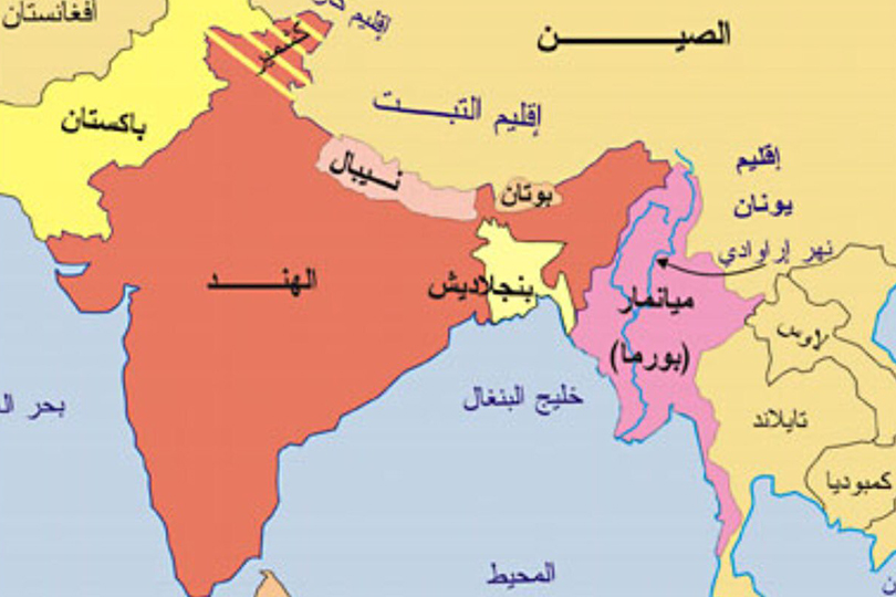 خريطة افغانستان السياسية