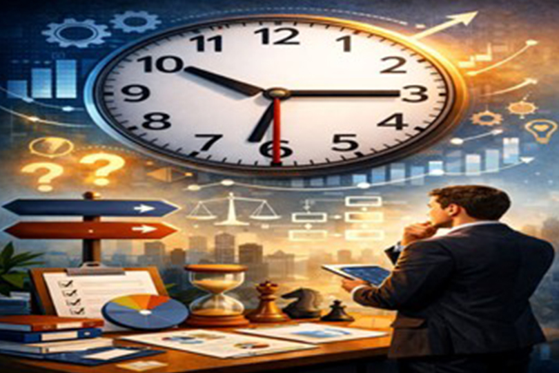 إدارة الوقت واتخاذ القرار في المؤسسات الحديثة