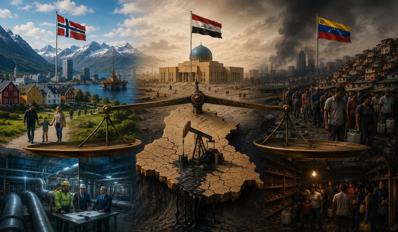 نظام الحكم في العراق ومفارقة النفط والاقتصاد: النرويج وفنزويلا مثالا